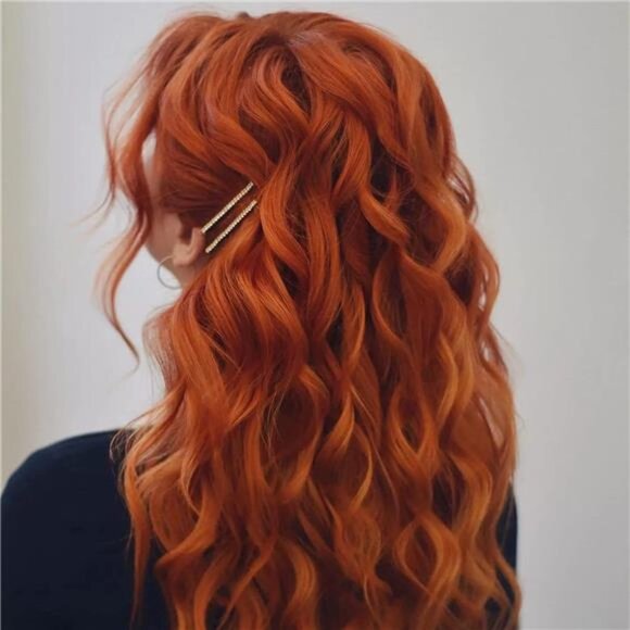 20 Pieces Rhinestone Bobby Pins Crystal Hair Clips Gold and Silver Diamond - Picture 5 of 8